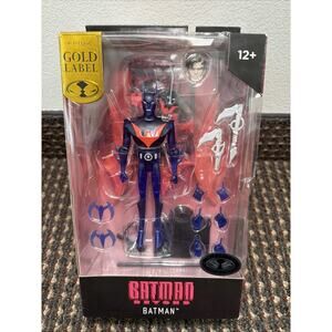 McFarlane Toys Batman Beyond 6in Gold Label Platinum Edition Blue Factory Sealed